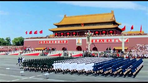 Chinese Military Parade Tiananmen Square Beijing 北京天安門閱兵 Youtube