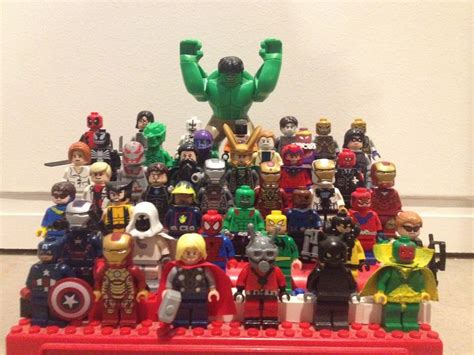 My Marvel Comics Minifigure Collection Custom Lego Mini Figures