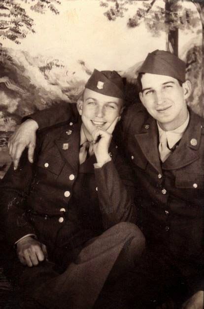 Vintage Gay Soldiers Vintage Couples Cute Gay Couples Vintage Men Vintage Portraits Vintage