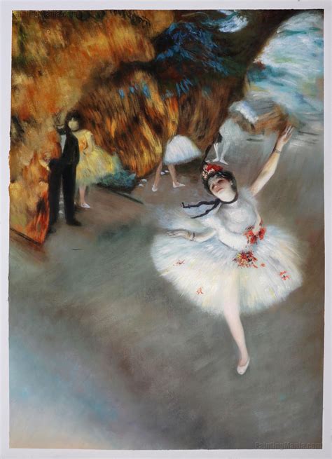 The Star Edgar Degas Paintings Degas Edgar Degas Ballerina Painting
