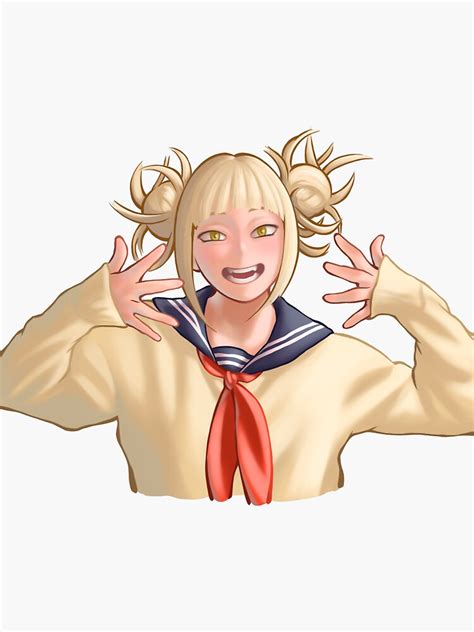 Himiko Toga From My Hero Academia Sticker For Sale By Lairandy