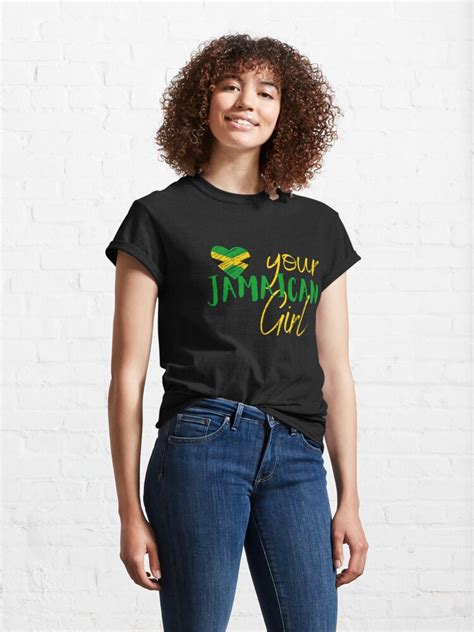 your jamaican girl t shirt by sweet a dsignz redbubble