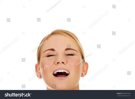 Stressed Angry Young Woman Screaming Stock Photo Edit Now 496052500