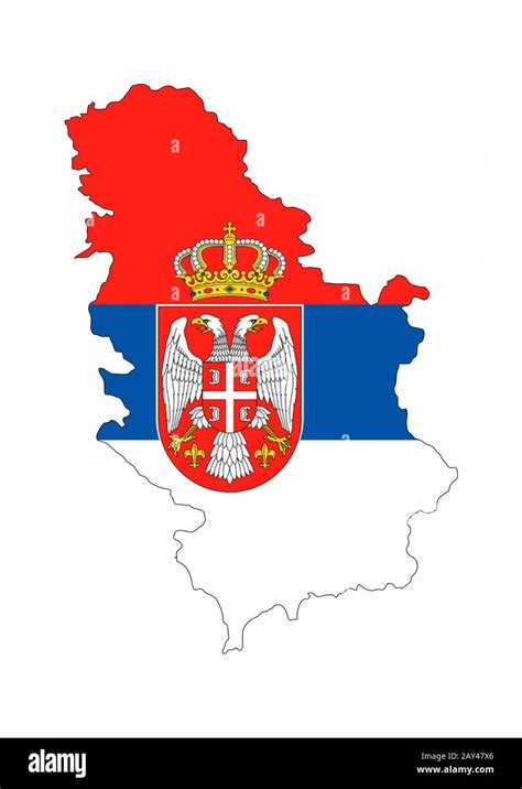 Map Of Serbia Hi Res Stock Photography And Images Alamy