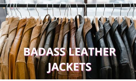 best badass leather jackets ideas 7 cool styles