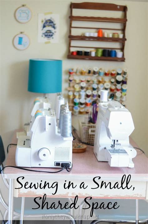 sewing room inspiration for small spaces the daily seam