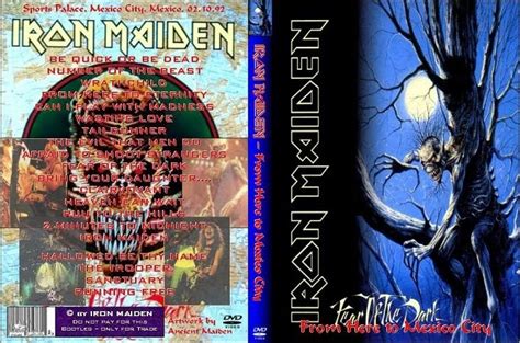 Mundo Dvd Iron Maiden Palacio De Los Deportes Mexico City 1992