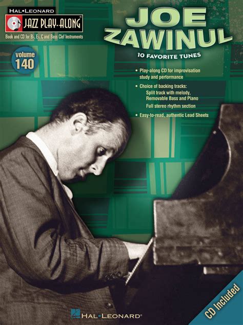The zawinul syndicate was a jazz fusion band formed by austrian keyboardist joe zawinul in 1988. Hal Leonard Joe Zawinul: Jazz Play-Along Volume 140 - Book ...