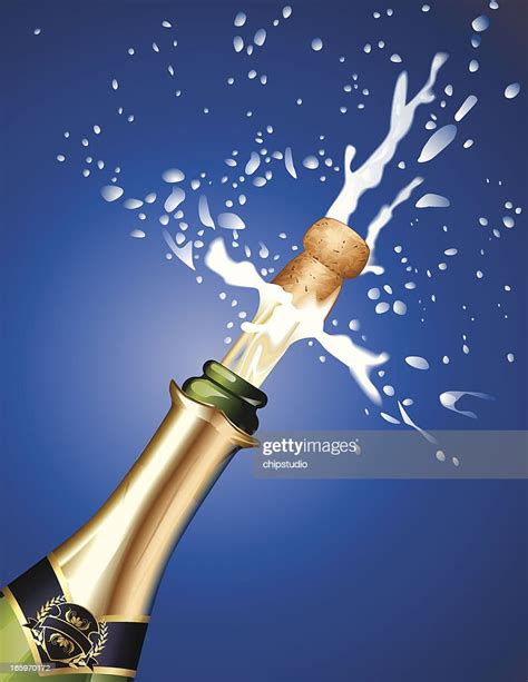 Champagne Pop Illustration Getty Images