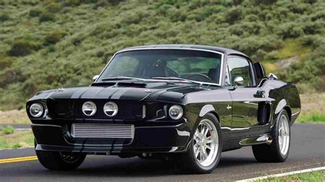 Black Ford Mustang Shelby Gt500 Wallpapers Wallpaper Cave