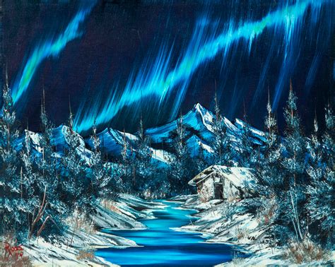Bob Ross Paintings Northern Lights Ubicaciondepersonascdmxgobmx
