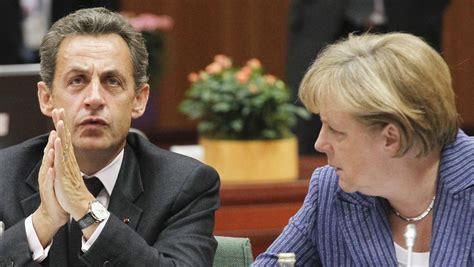 Sarkozy Et Merkel Ouvrent Une Semaine Cruciale En Zone Euro Lexpress