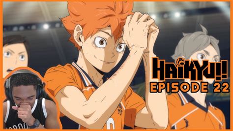 Nice Receive Hinata Haikyuu Season 4 Episode 22 Reaction Youtube