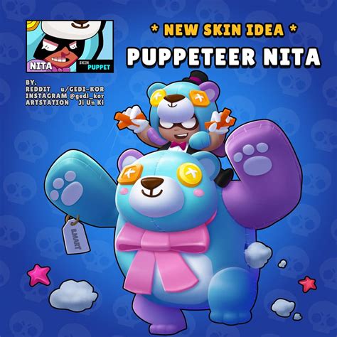 33 Best Pictures Brawl Stars All Skins For Nita How To Draw Shiba