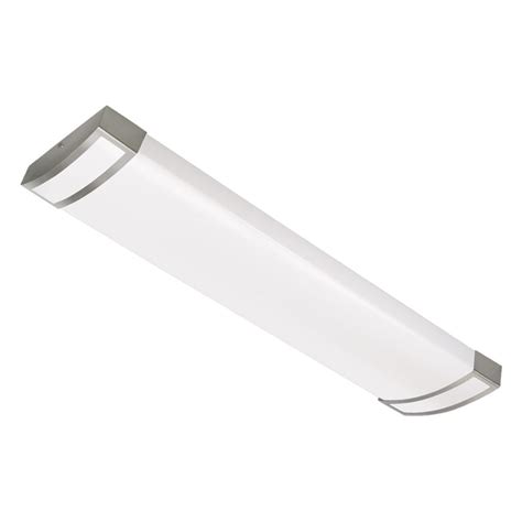 Both commercial and settings residential are familiar place using fluorescent light fixtures. Portfolio White Acrylic Ceiling Fluorescent Light (Common ...