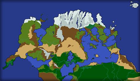 Artstation Fantasy World Map