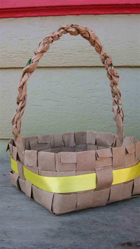 Paper Bag Easter Basket Tutorial