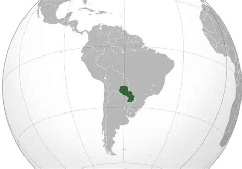 Where Is Paraguay Located Paraguay Map •