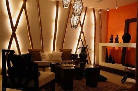 Bamboo is a hardy material used in the construction of both indoor and outdoor furniture. 34 ideas for decorative bamboo poles - how to use them ...