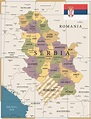 Mapas de Serbia - Proyecto Mapamundi