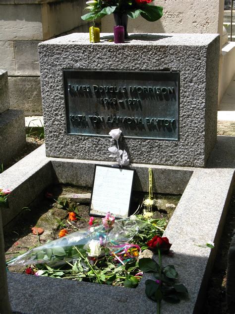 Jim Morrisons Grave Jim Morrisons Grave At Pere Lachaise