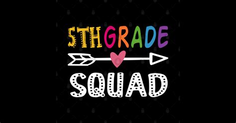 5th Grade Squad 5th Grade Squad Posters And Art Prints Teepublic