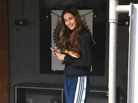 Disha Patani Flaunts Her Beautiful Smile As She Gets Clicked Outside Her Dance Class
