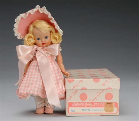 Nancy Ann Storybook Hard Plastic Muffie Doll