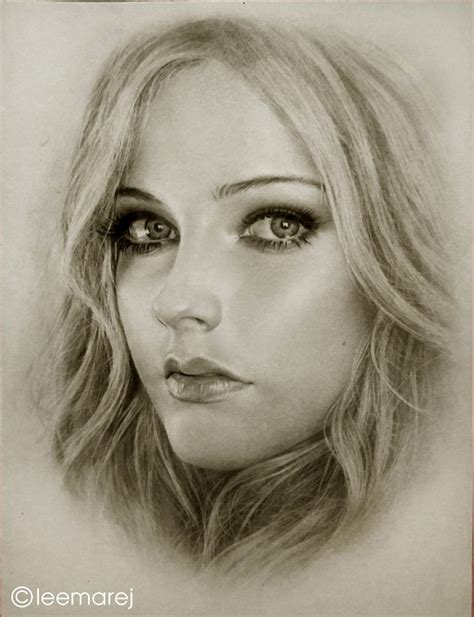 Pencil Art Female Faces Drawing Faces Realistic
