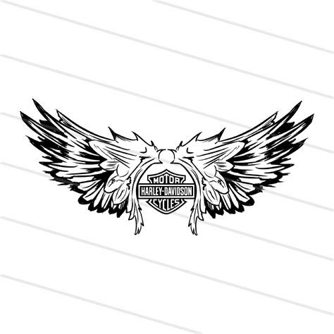 2 Design Harley Davidson Svg Harley Davidson Eagle Logo Etsy
