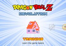 The graphics are inspired by dragon ball z goku gekitōden (game boy). Dragon Ball Z Devolution 1.2.3 - Play online - DBZGames.org