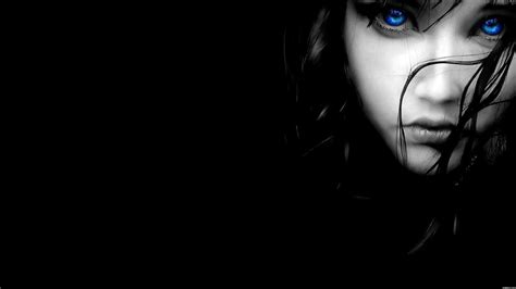 Black Girl With Blue Eyes