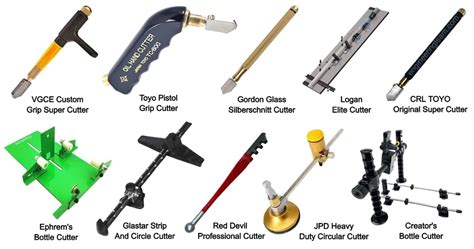 Types Of Glass Cutting Tools And Their Uses With Pictures
