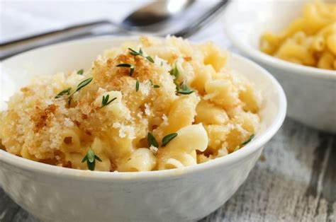 Macaroni Met Kaas Een Echte Comfort Food Maaltijd