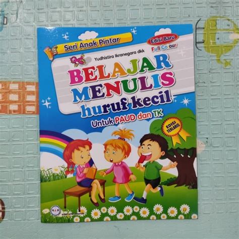 Jual Buku Belajar Menulis Huruf Kecil Untuk Paud Tk Ukuran Besar Gos Shopee Indonesia