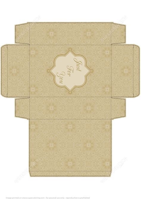 T Box Template Printable Floral Free Printable T Box Template