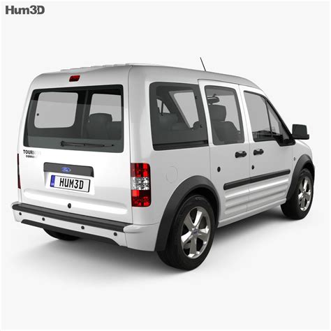 Gününüze daha çok şey katın. Ford Tourneo Connect SWB 2012 3D model - Vehicles on Hum3D
