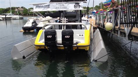 Waterjack Boat Lift Pros Sunstream Float Lift 6000 At Lake Normans