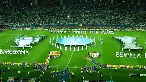 The Uefa Super Cup 2015 Opening Ceremony Youtube