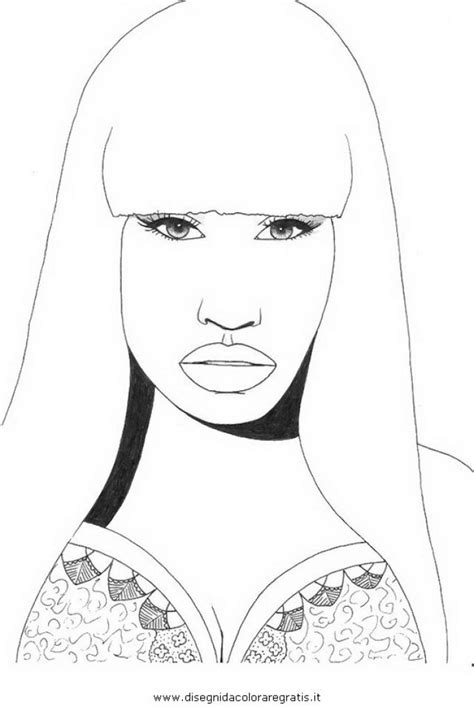 Make them happy with these printable coloring pages and let them show how artful and creative. Online Nicki Minaj Free Printable Coloring Page For ...