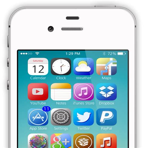 Top Five Ios 7 Winterboard Themes April 12 2014 Video