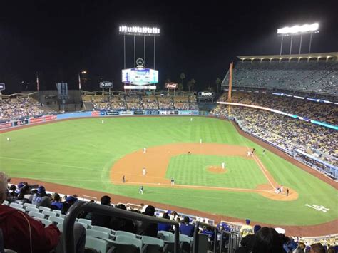 Dodger Stadium Section 11rs Home Of Los Angeles Dodgers