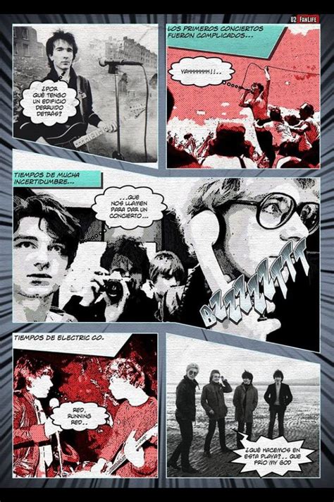 U2 Comic Cool Bands Comics Living Legends