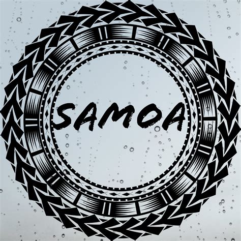Samoan Circle Pattern Download Now Etsy