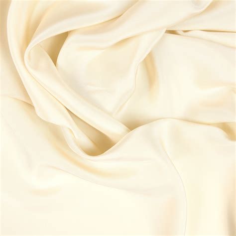 Silk Crepe De Chine Natural White Bloomsbury Square Dressmaking Fabric