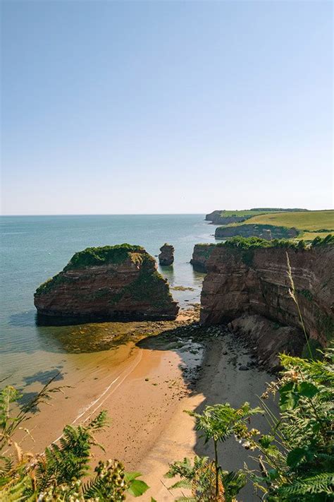 How To Visit The Stunning Private Beach And The Devon Cliffs At Ladram