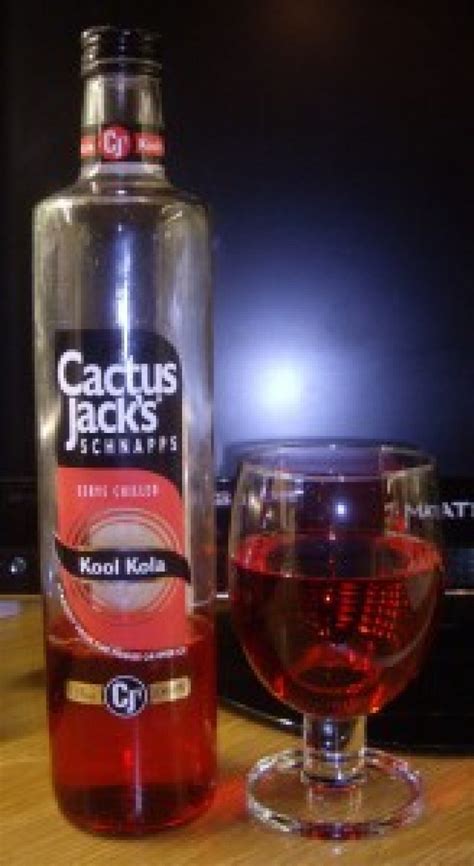 Cactus Jacks Kool Kola Schnapps Drinks Any Time