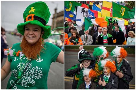 Thousands Crowd Into City Centre To Watch The St Patrick S Day Parade In Manchester Manchester