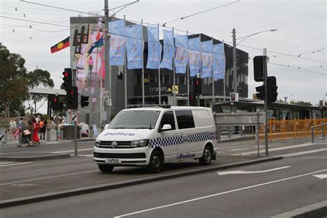 Victoria Police Brawler Van Parked Outside Flinders Street Flickr