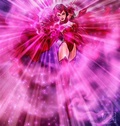 Scarlet Witch By Luciuszin On Deviantart Scarlet Witch Marvel